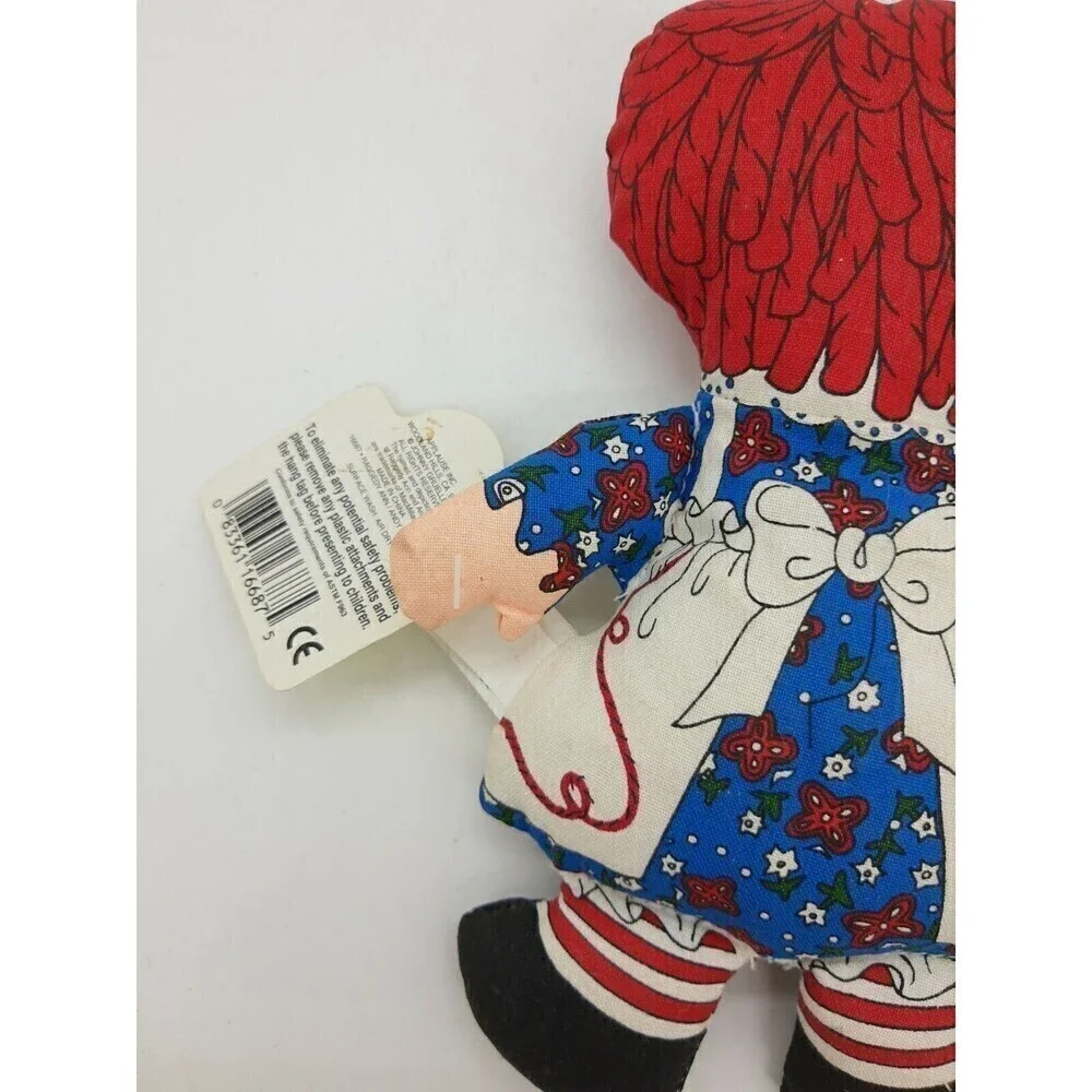 Raggedy Ann Bean Bag Applause Printed 7